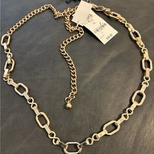 Gold tone Link Belt